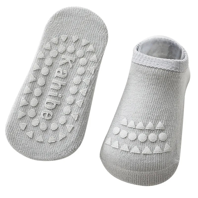 Summer Baby Knee Pads Socks Set Solid Color