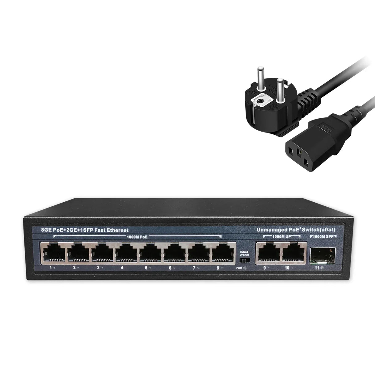 Full Gigabit POE Network Ethernet Switch Unmanaged Hub