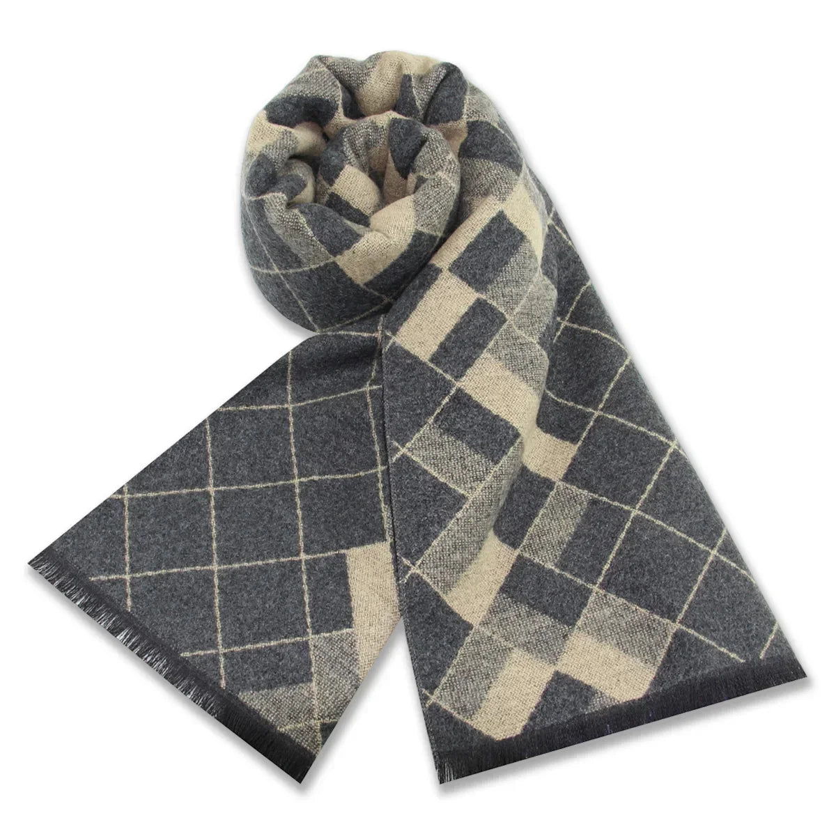 New Luxury Cashmere Wool Men Scarves,Warm Winter Man