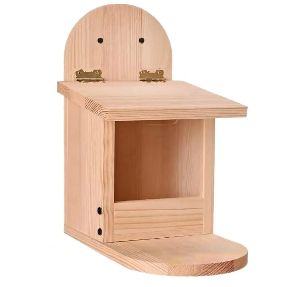 Useful Bird Squirrel Food Holder Feeding Box Handmade