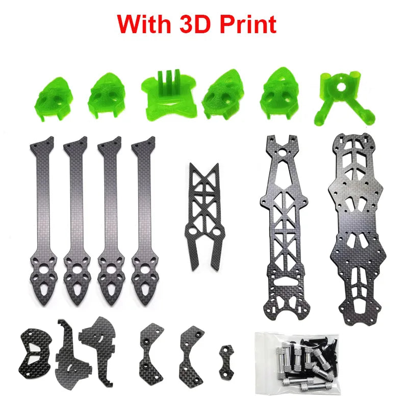 Mark4 7inch 295mm 5mm Arm Quadcopter Frame 3K