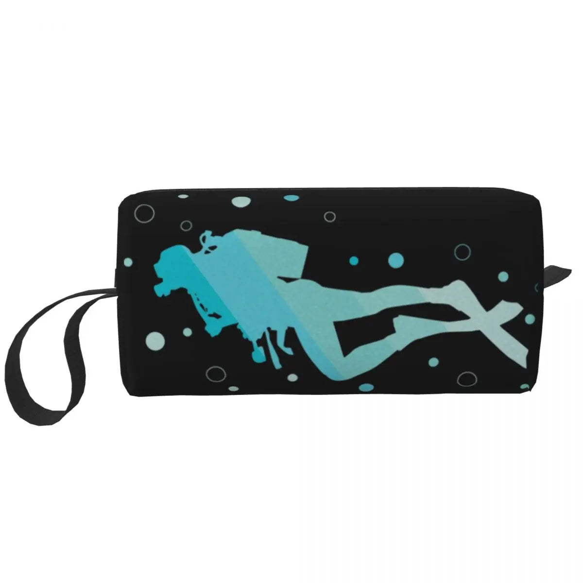 Born To Dive Padi Flag Cosmetic Bag Women