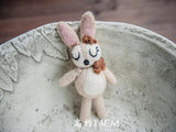 Newborn Photography Props for Baby Cute Animals Handmade Wool Doll Fotografia Accessory Studio Shooting Photo Props Accessories