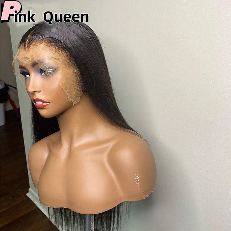 Bombshell black 13*4 Synthetic Hair Front Lace Wig
