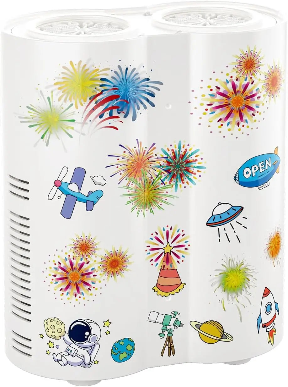 Double motor Fireworks bubble machine blower on the