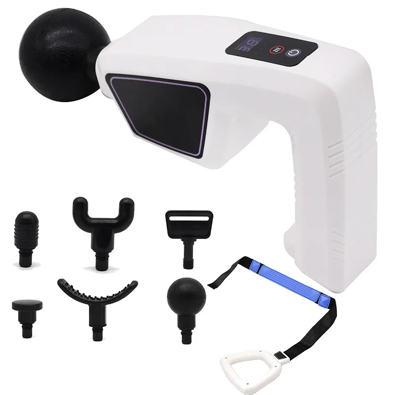 New Multi-function Fascia Gun Muscle Vibration Massager Low