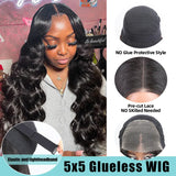 Body Wave 13x4 13x6 HD Transparent Lace Front