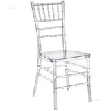 Home Transparent Dining Chair Hotel Crystal Chair Commercial