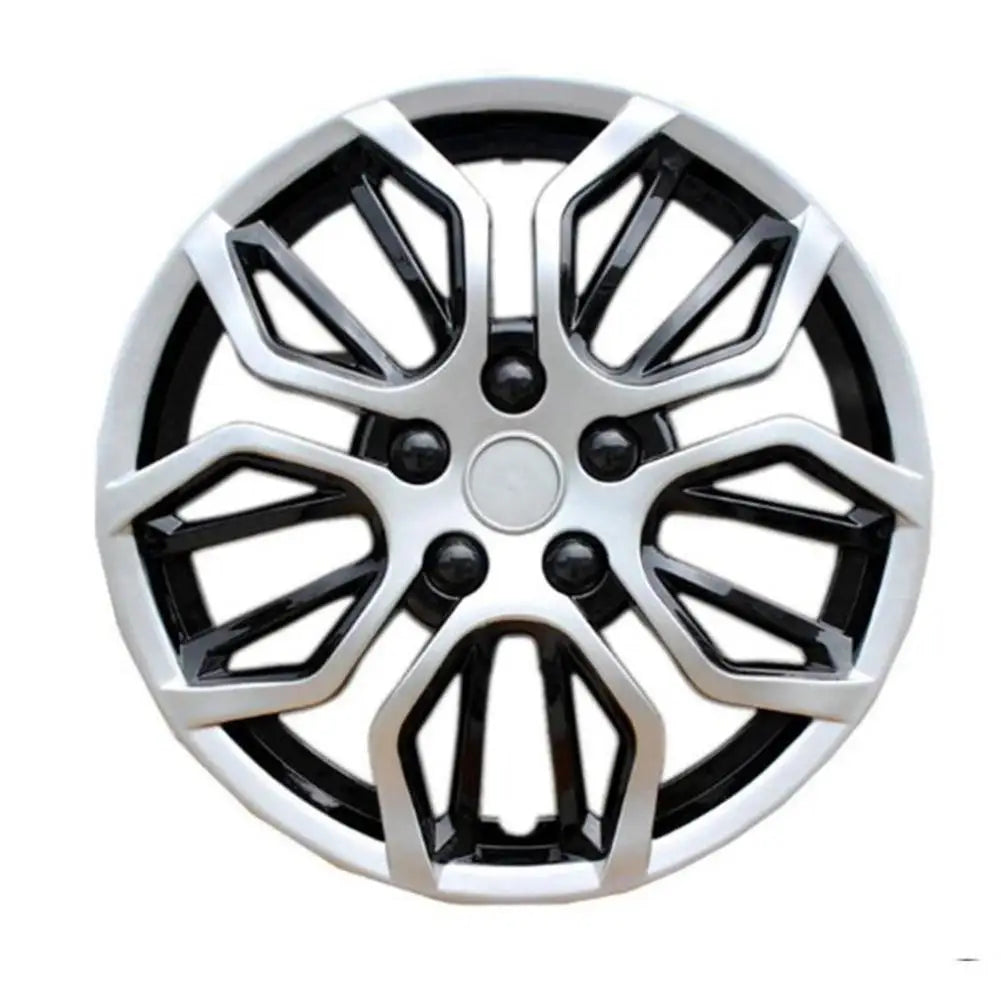 15 Inch Universal Car Wheel Cover Silver Black