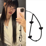 Matte Black Phone Charm Strap Lisa Mobile Phone