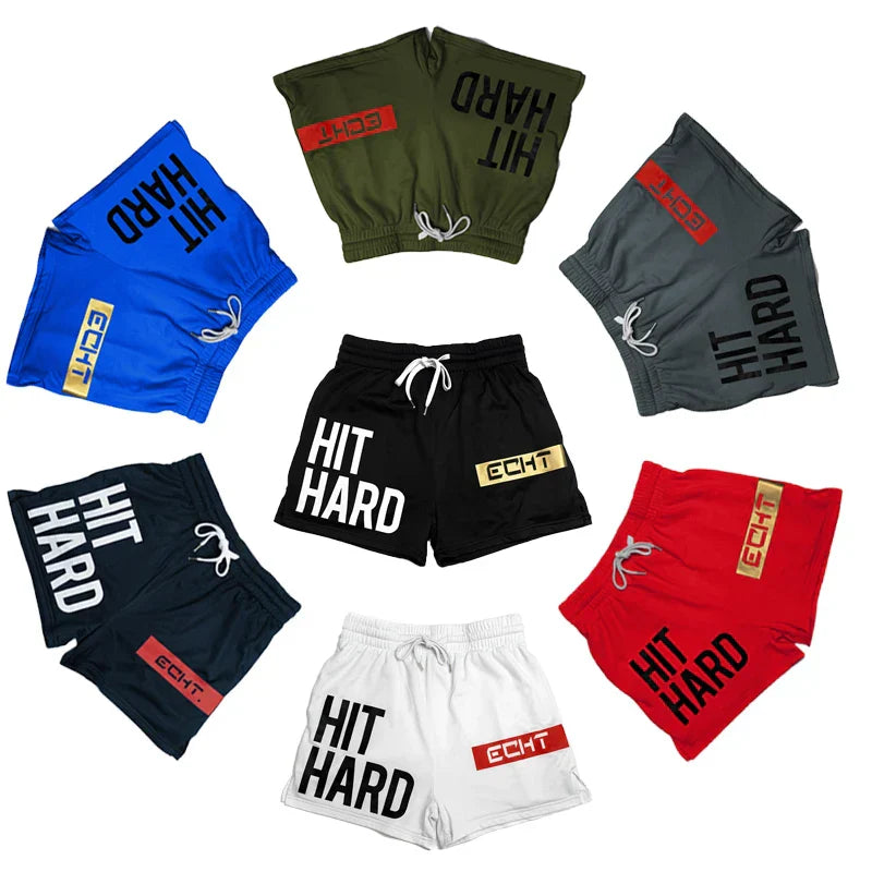 XISHA Gym Shorts Men Running Shorts Sport Homme