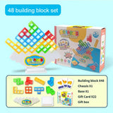 Kids Balance Toy Stacked Tower Board Game Stacking