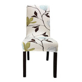 floral chair covers spandex elastic for dining room