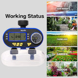 Two Outlets Garden Digital Electronic Water Timer Solenoid