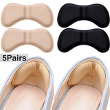 5 Pairs Heel Insoles Patch Pain Relief Anti-wear