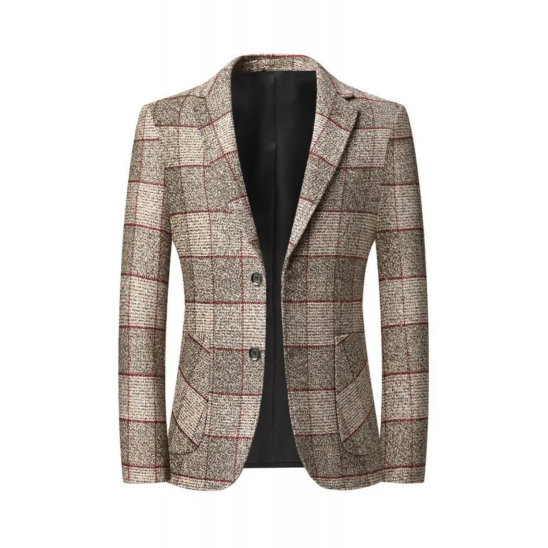 High Quality Suit Jacket Men Spring Summer New