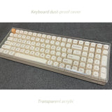 Acrylic Dust Cover for Keyboard Waterproof Dustproof Anti