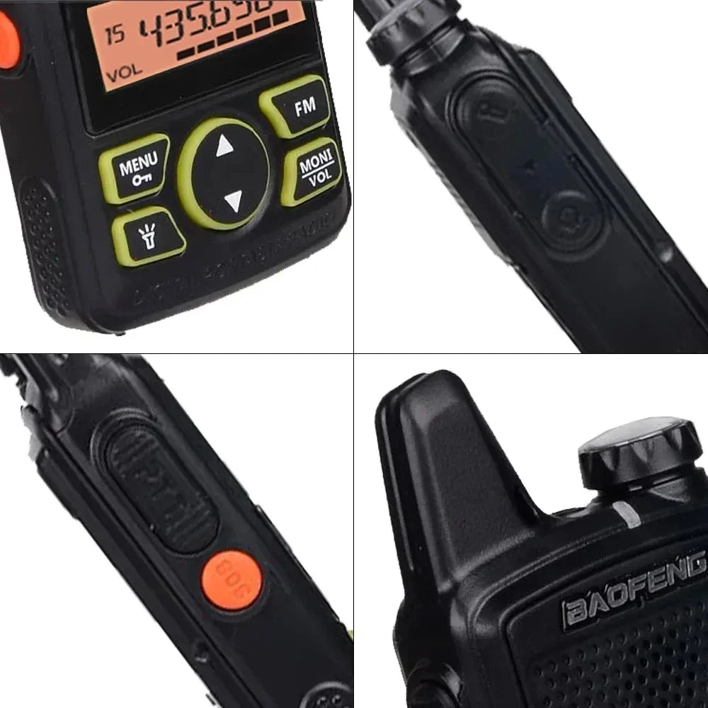 Baofeng Mini Walkie Talkie BF-T1 UHF 400-470MHz Portable