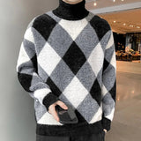 New turtleneck sweater Korean version men's casual round