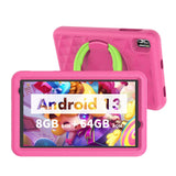 VASOUN Kids Tablet 8 Inch, Android 13 Quad