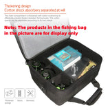 Fishing Reel Bag Multifunctional Oxford Waterproof Lure Tool