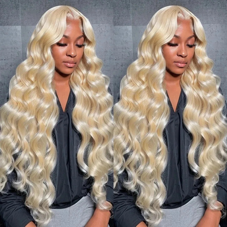 613 Lace Frontal Wigs Human Hair Blonde 13x4