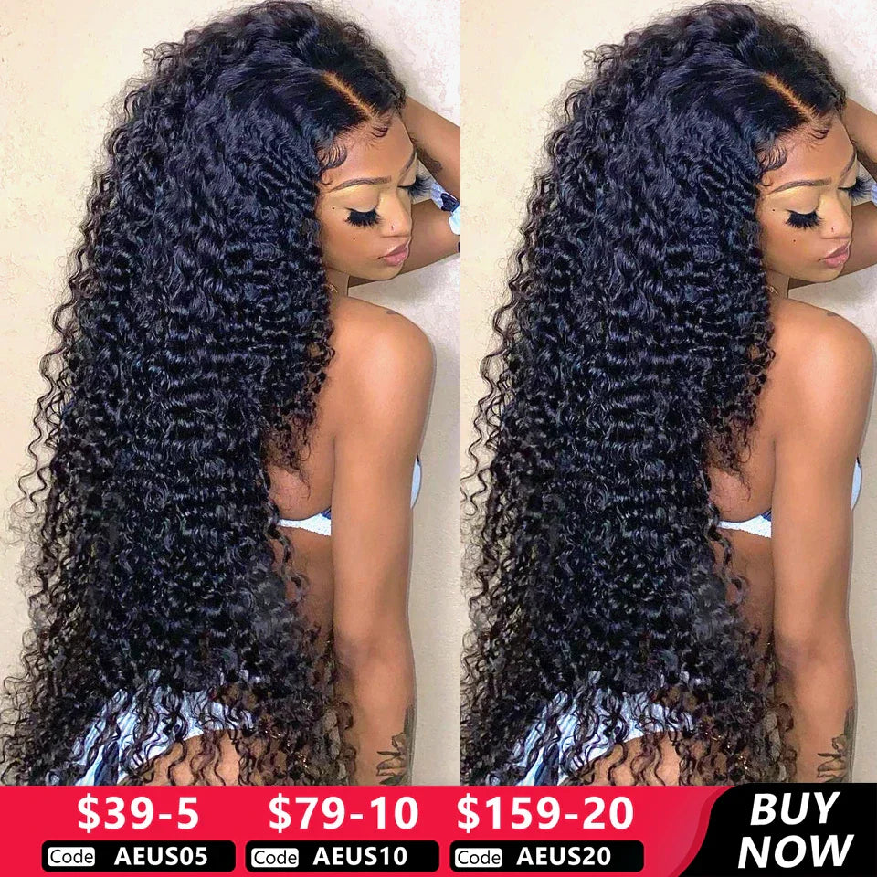 Deep Wave Frontal Wig 13x4 13x6 Hd Transparent