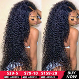 Deep Wave Frontal Wig 13x4 13x6 Hd Transparent