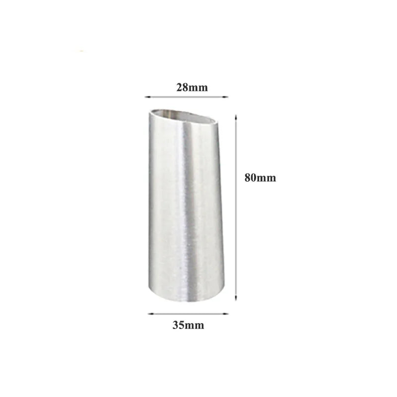 4pcs brushed Stainless Steel Leg Covers for Cabinet
