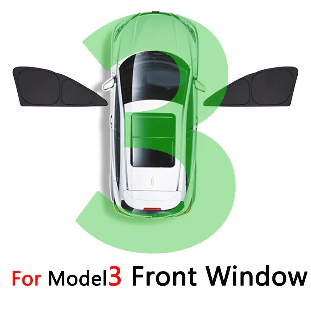 Car Side Window Sunshade Front Rear Windshield Privacy