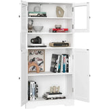 Bathroom cabinet, independent floor standing cabinet with open