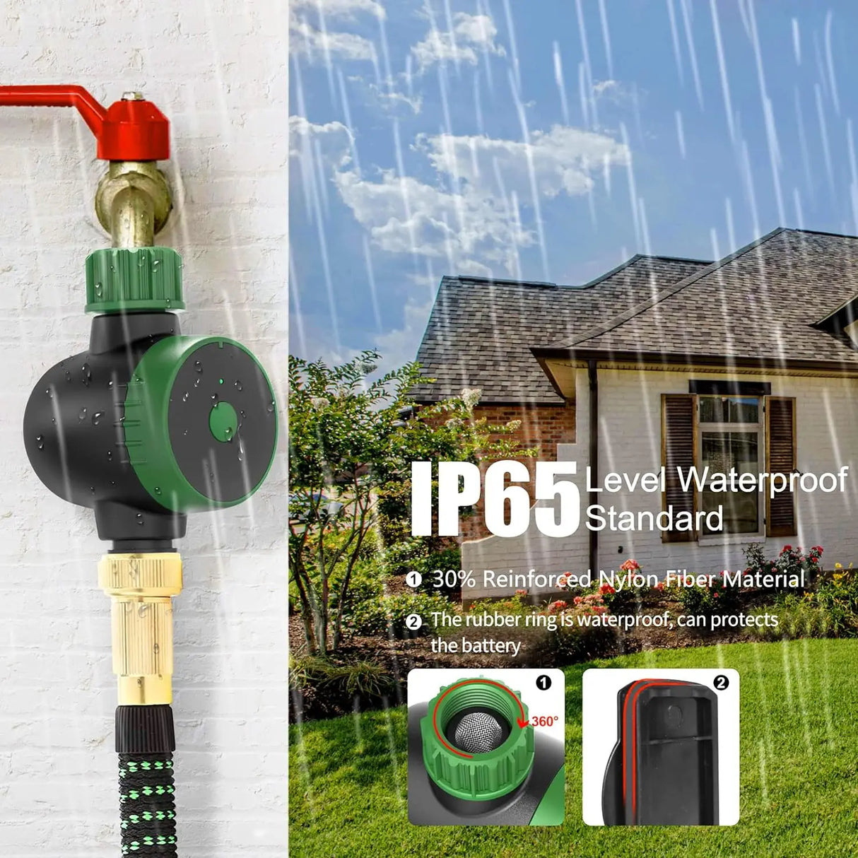 Tuya Wifi Automatic Irrigation Timer Smart Garden Watering