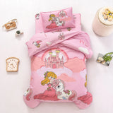 Children's Cotton Three-piece Set Kindergarten Nap Cartoon Bed