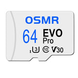 White Mini SD Card 64GB 32GB Flash Memory