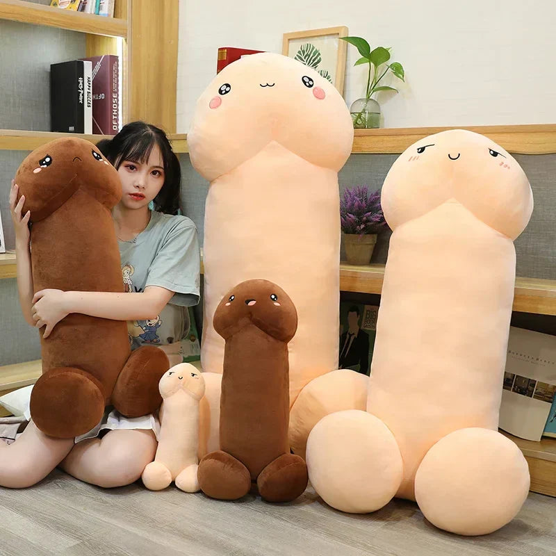 Big Size Trick Penis Plush Soft Simulation Boy