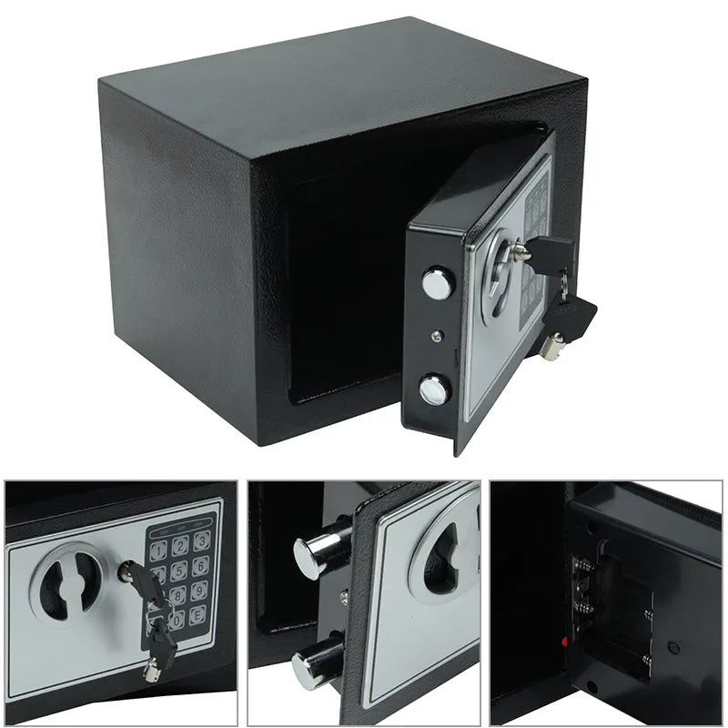 Digital Safe Small Household Mini Steel Safe Currency