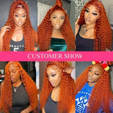 13x4 Lace Front Wigs Human Hair 99j Burgundy