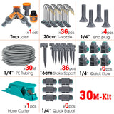30-5M 360° Brass Spray Nozzle Watering Kit