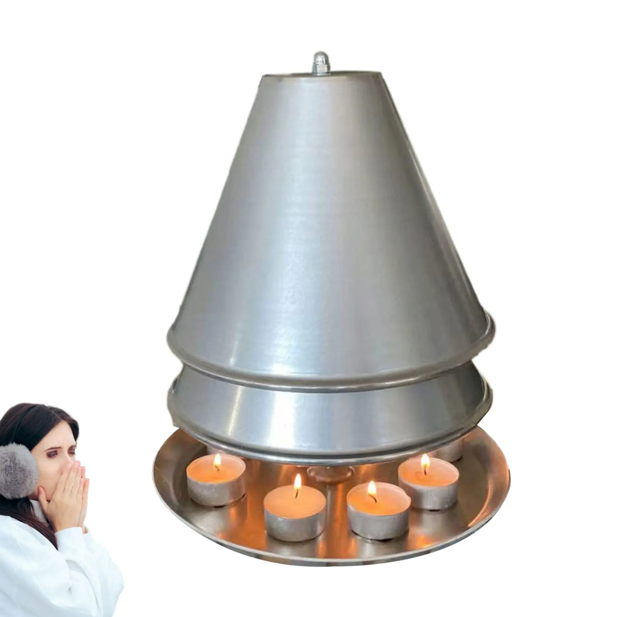 Tea Light Candle Heater Iron Tea Light Stove