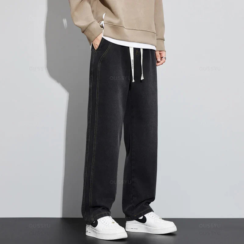 OUSSYU Brand Clothing New Design Cotton Jeans Men