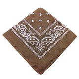 Fashion Bandana Kerchief Head Square Scarves Print Handkerchief