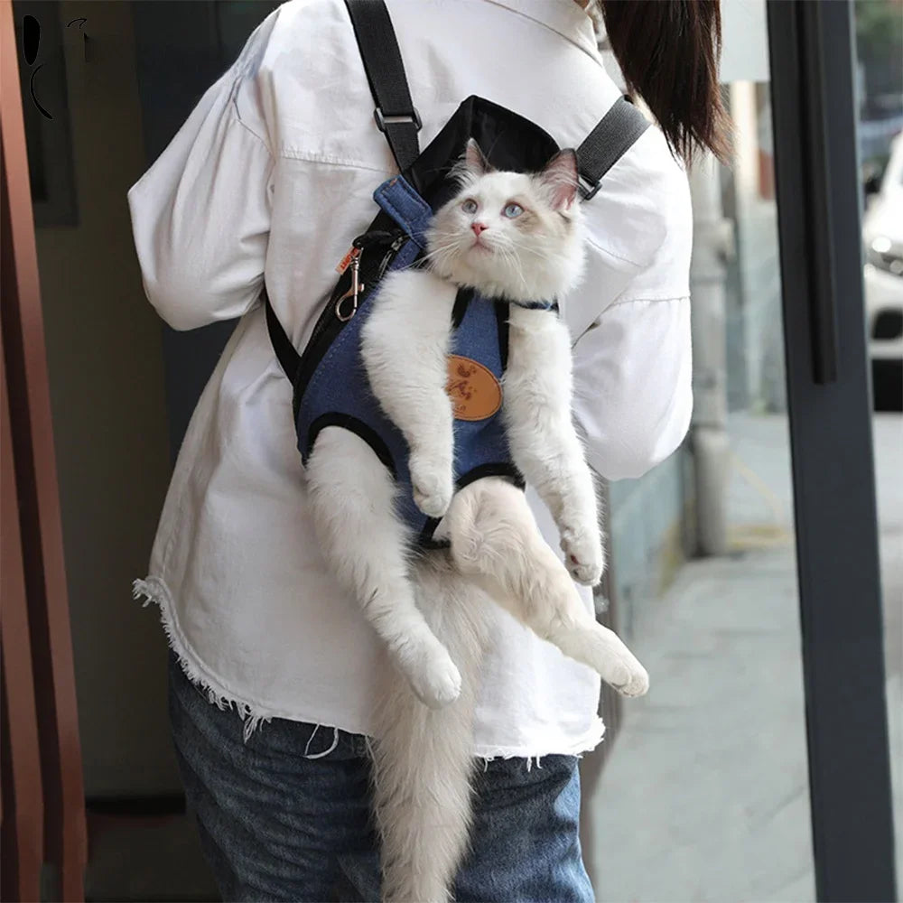 Pet Cat Carrier Bags Breathable Outdoor Pet Carriers