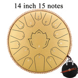 Hluru Glucophone Steel Tongue Drum 14 Inch 15