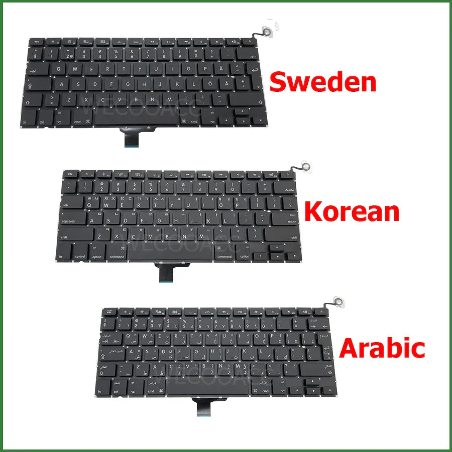 New Replacement Keyboard For Macbook Pro 13" A1278