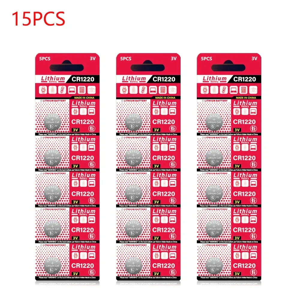 CR1220 3V Lithium Battery CR 1220 LM1220 BR1220