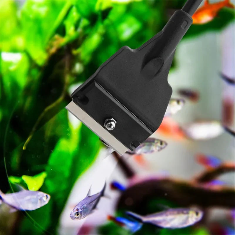 Stainless Steel Aquarium Fish Tank Algae Scraper Blade