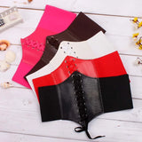 Corset Wide Belts PU Leather Slimming Body Waistband
