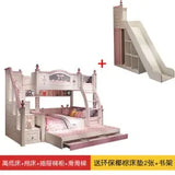 Solid wood bunk beds Two height adjustable beds