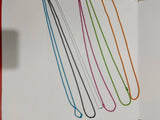 2023 New Hip Hop Colorful Cross Necklace Ladies