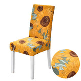 floral chair covers spandex elastic for dining room